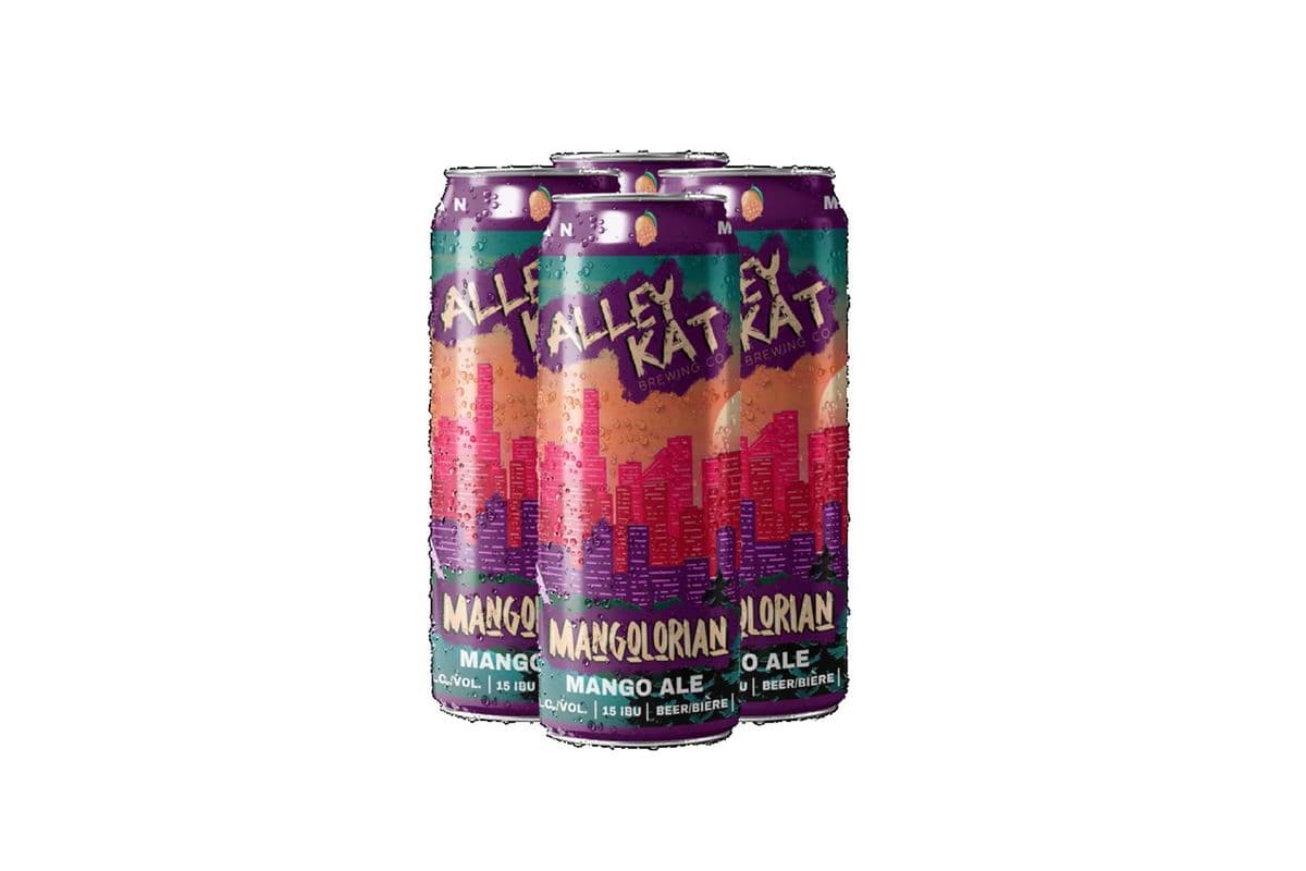 883692. ALLEY KAT MANGOLORIAN MANGO ALE (4 x 473ML (CANS))