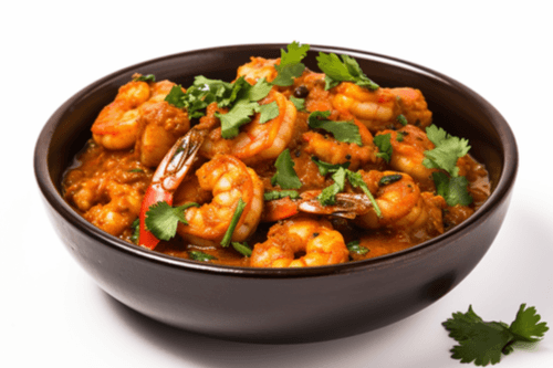 Cari de crevettes / Shrimp Curry