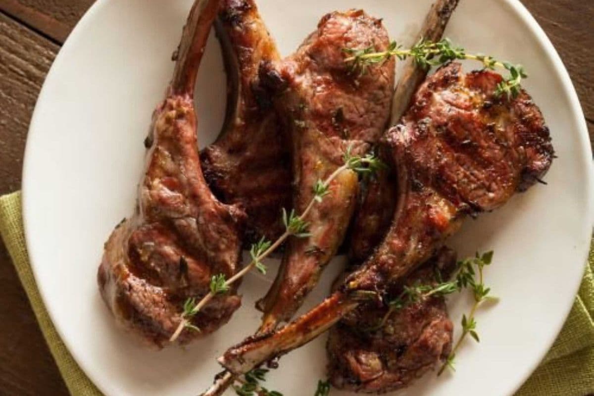 GRILLED LAMB CHOPS 3 PCS.