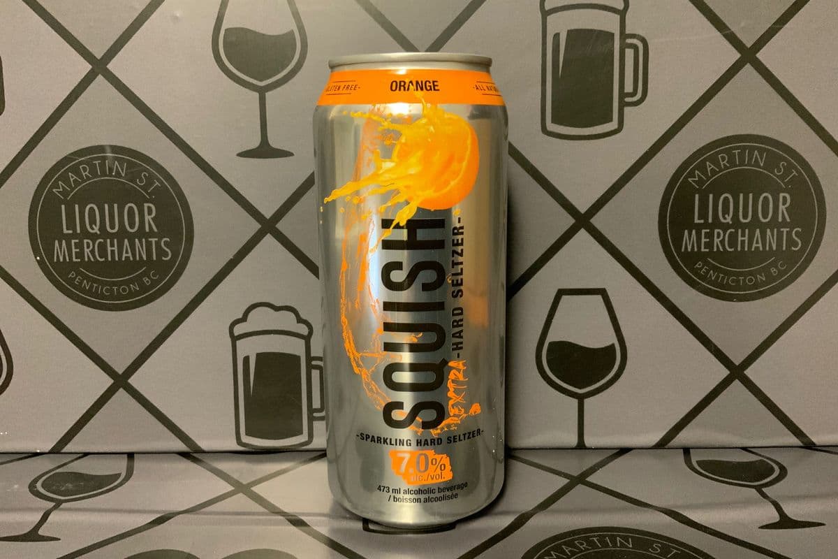 SQUISH HARD SELTZER -ORANGE (1 x 473ml)