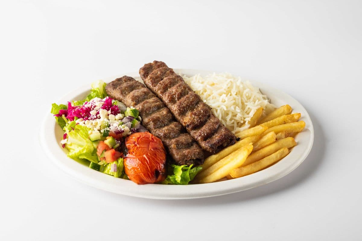 Ground Sirloin Kabob Meal-Koobideh