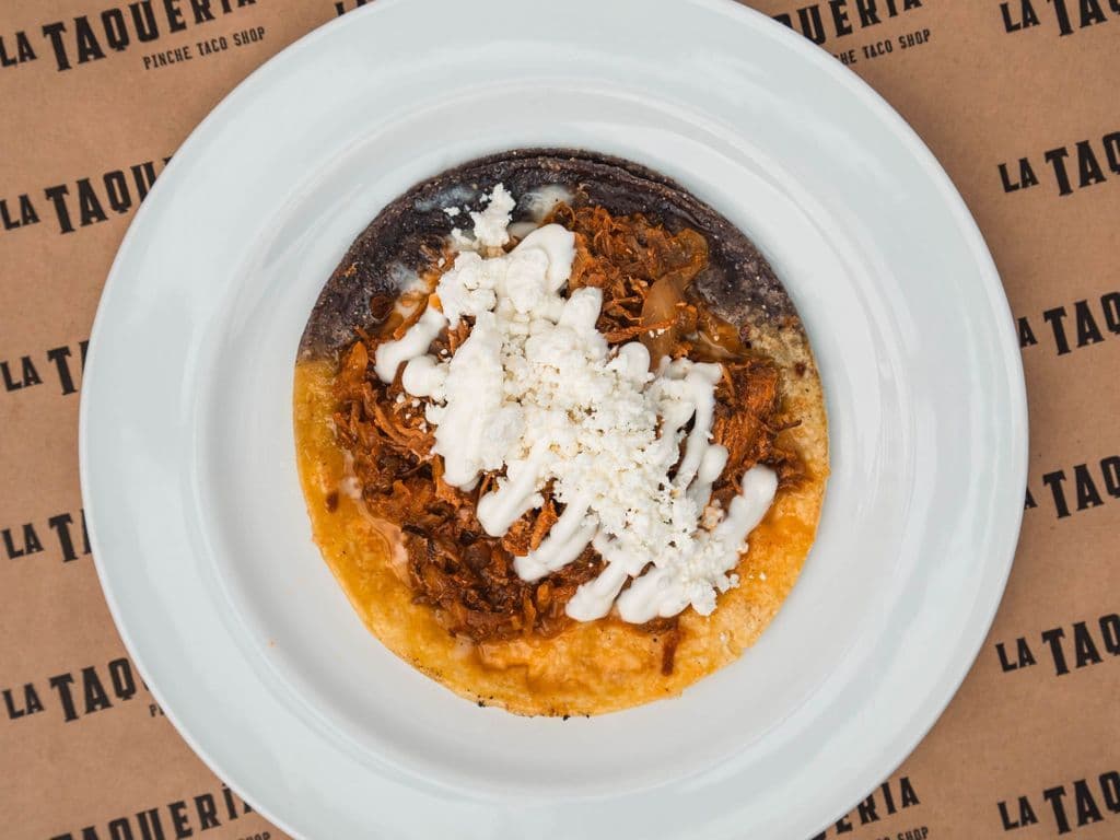Taco Corn Tinga Pollo