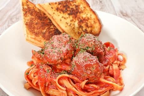 Fettuccine and Meatballs
