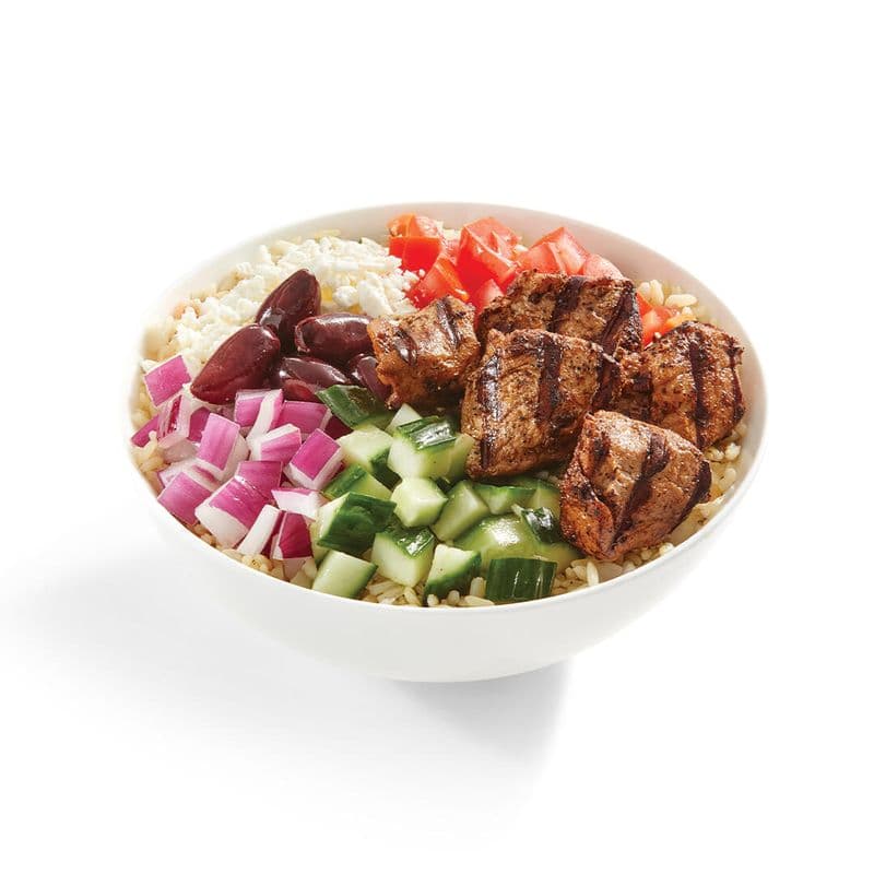 Pork Souvlaki Bowl / Bol de souvlaki au porc
