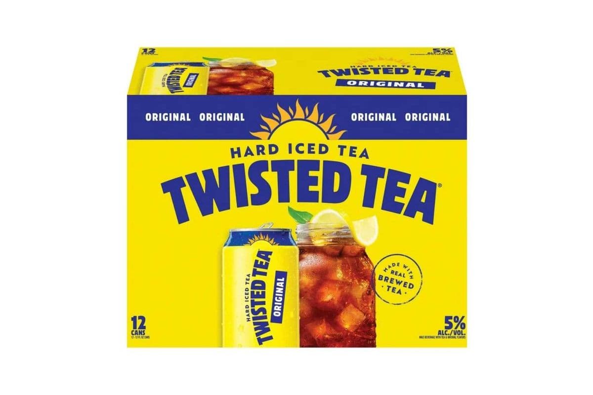 Twisted Tea Original Iced Tea 12 Pack (12 Packs) (12 x 355ML)