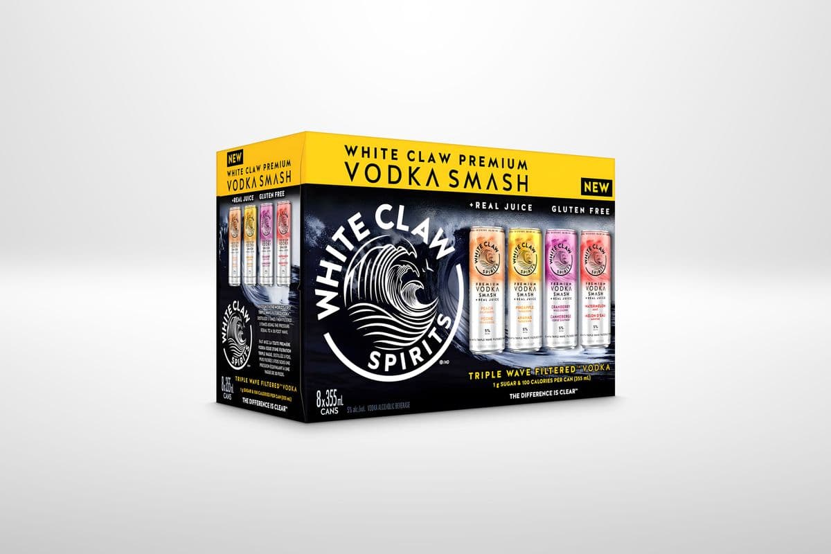 White Claw Tequila Vodka Smash (8 x 355 ml)