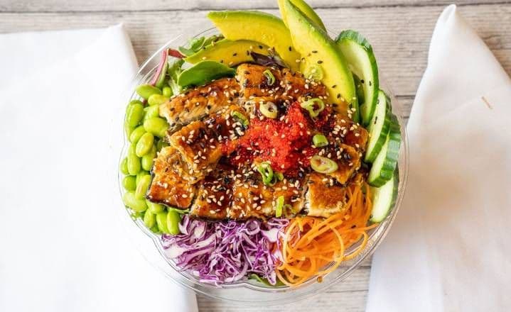 Poké Anguille Grillé / Grilled Eel Poke