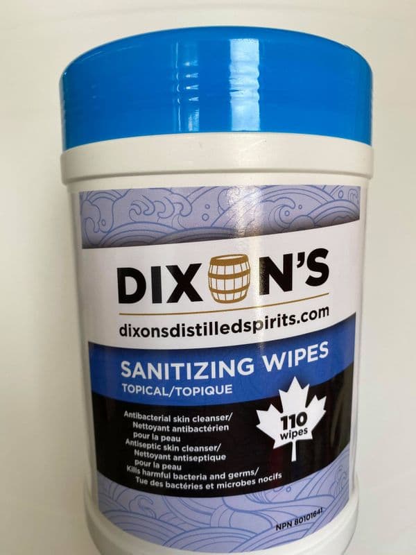 Dixon's Sanitizer Wipes (887 ml)