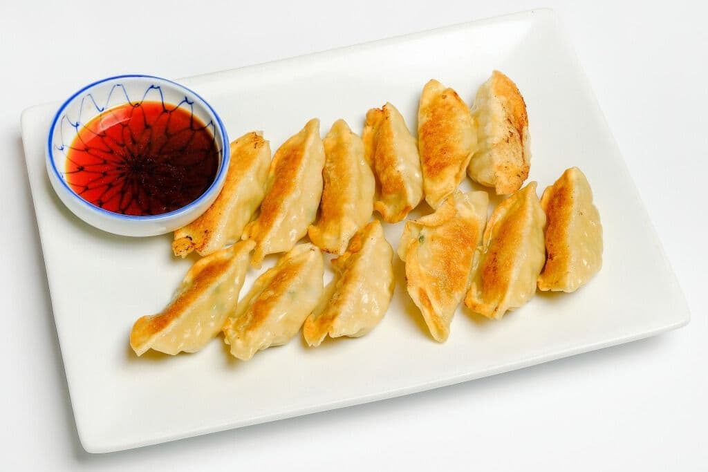 8. Pot Stickers (12 pcs)