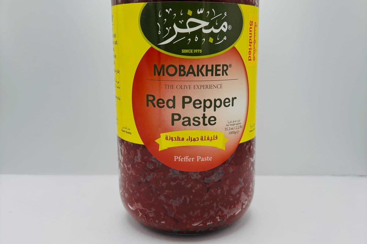 Mobakher Red Pepper Paste, 1000 Grams (1000g)