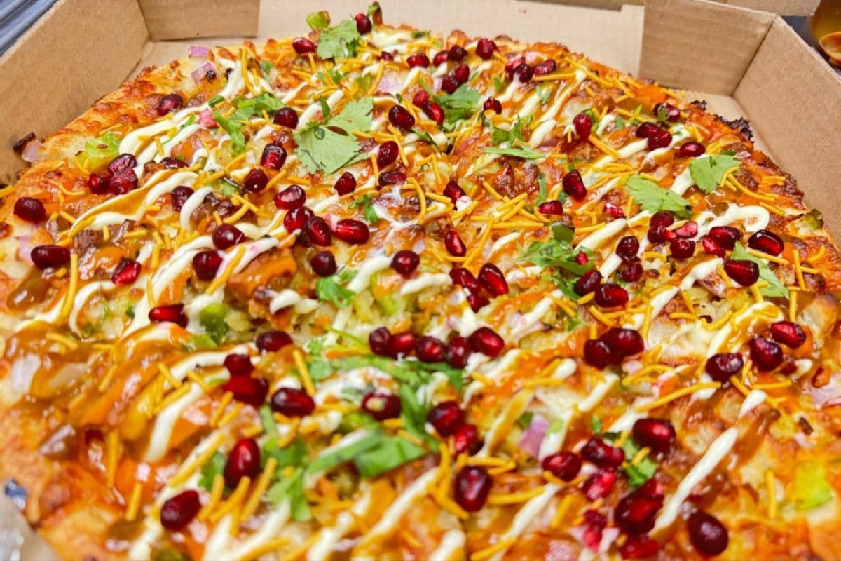 12" Medium Samosa Pizza