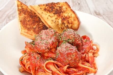 Fettuccine and Meatballs