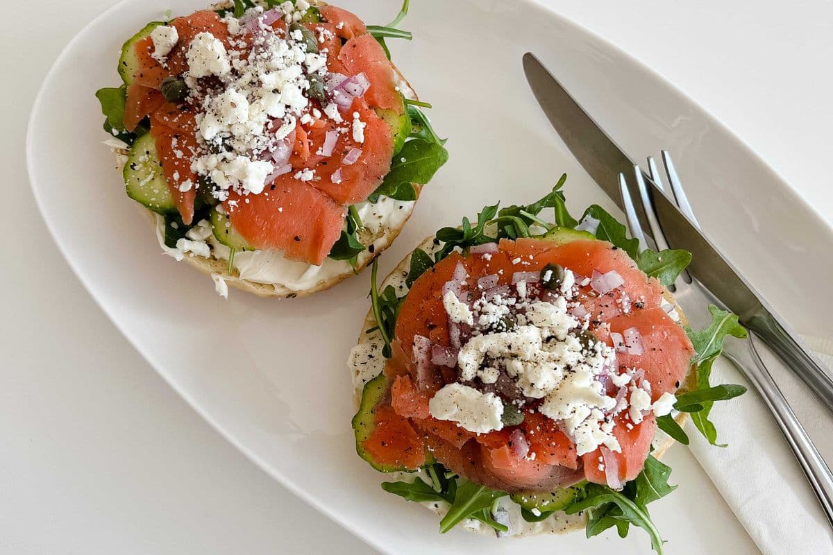 Bagel with Lox