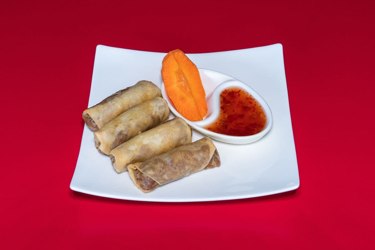 Vegetable Spring Rolls (4 pcs)
