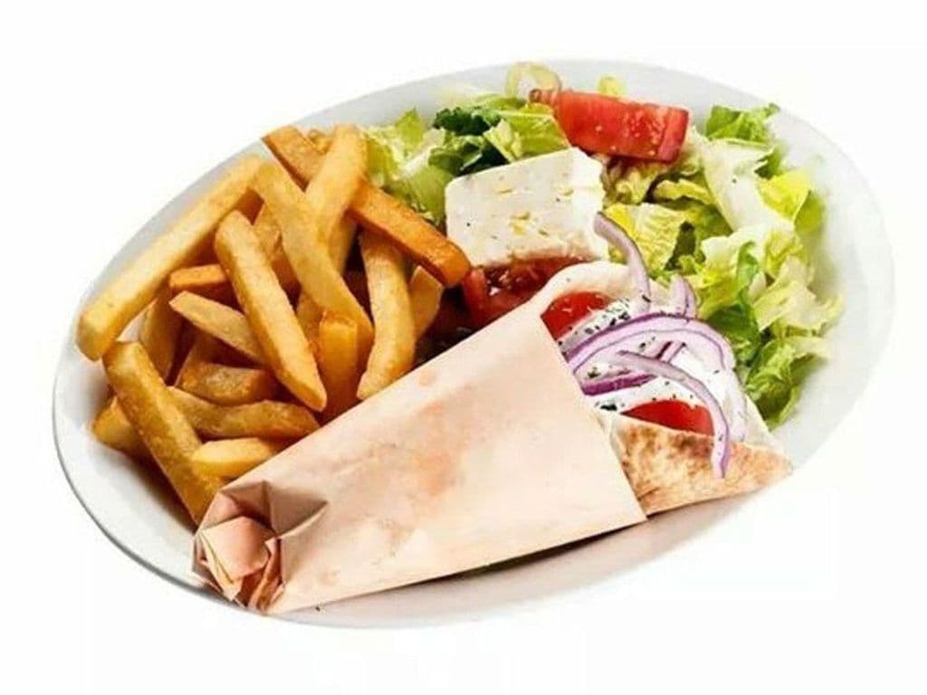 Une pita au porc - 1 Pork Pita