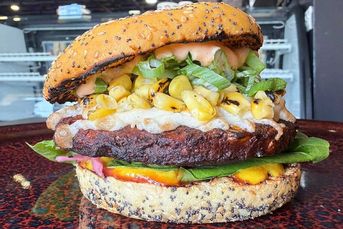 Chipotle Black Bean Burger (Vegetarian)