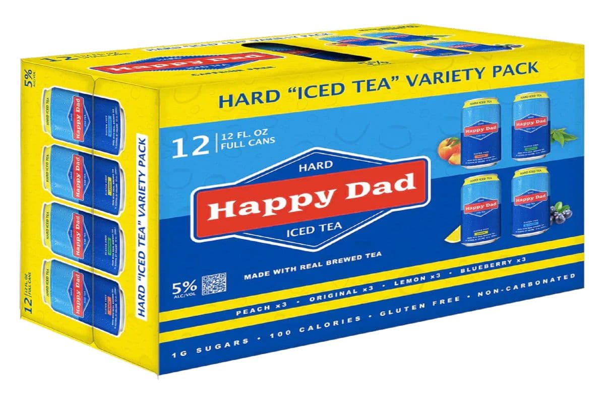 Happy Dad Hard Iced Tea 12Cans (1 x 355ml)