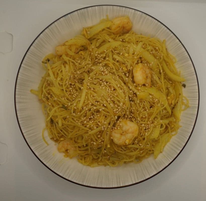 A9. Vermicelles Singapore Poulet 米粉鸡
