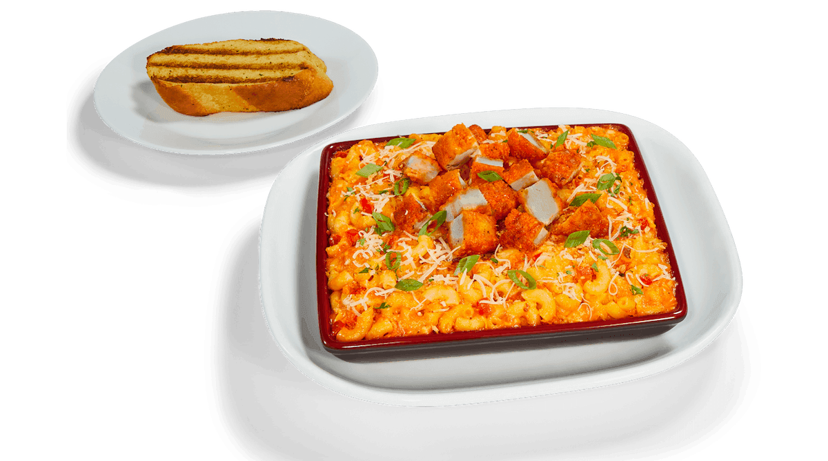 Spicy Buffalo Chicken Mac & Cheese