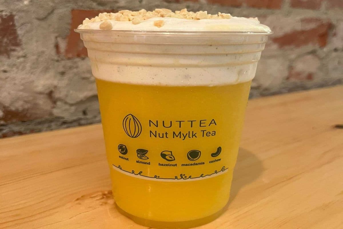Mango Tea with Nut Cream (Cold Only)