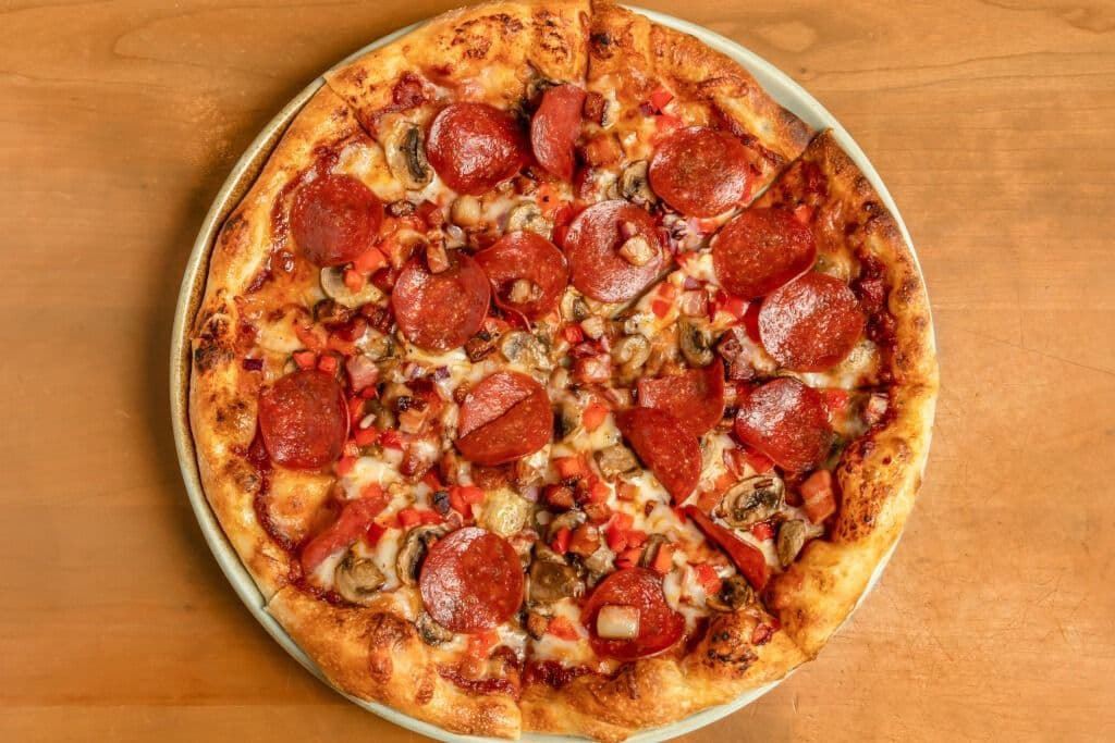 J' Signature Deluxe Pizza