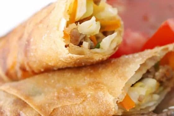 1. Spring Rolls (4 pcs)