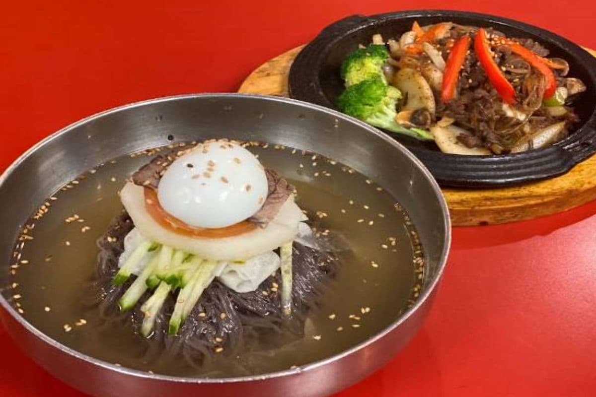 Cold Noodle with Bulgogi (물냉+불고기)