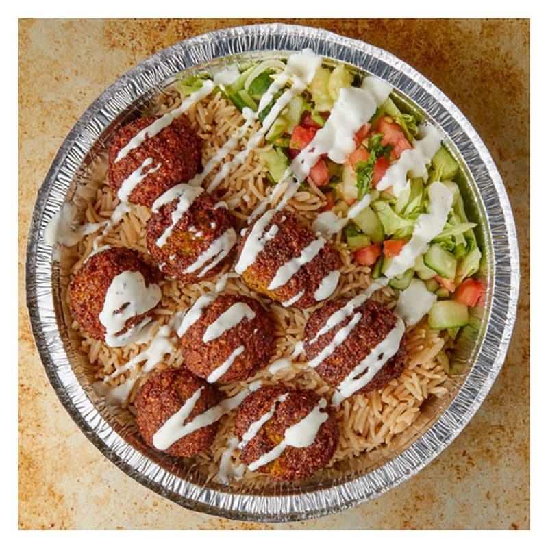 Falafel Rice Platter