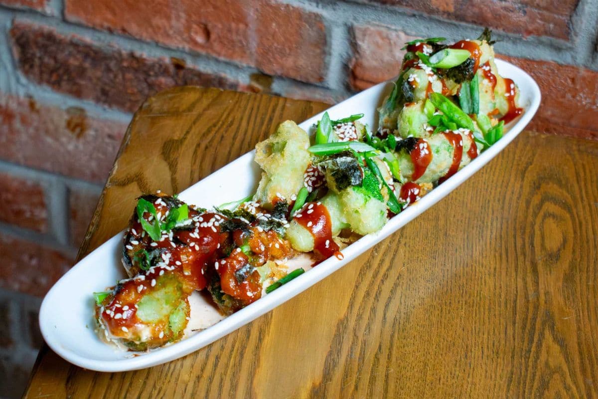 Korean Fried Broccoli