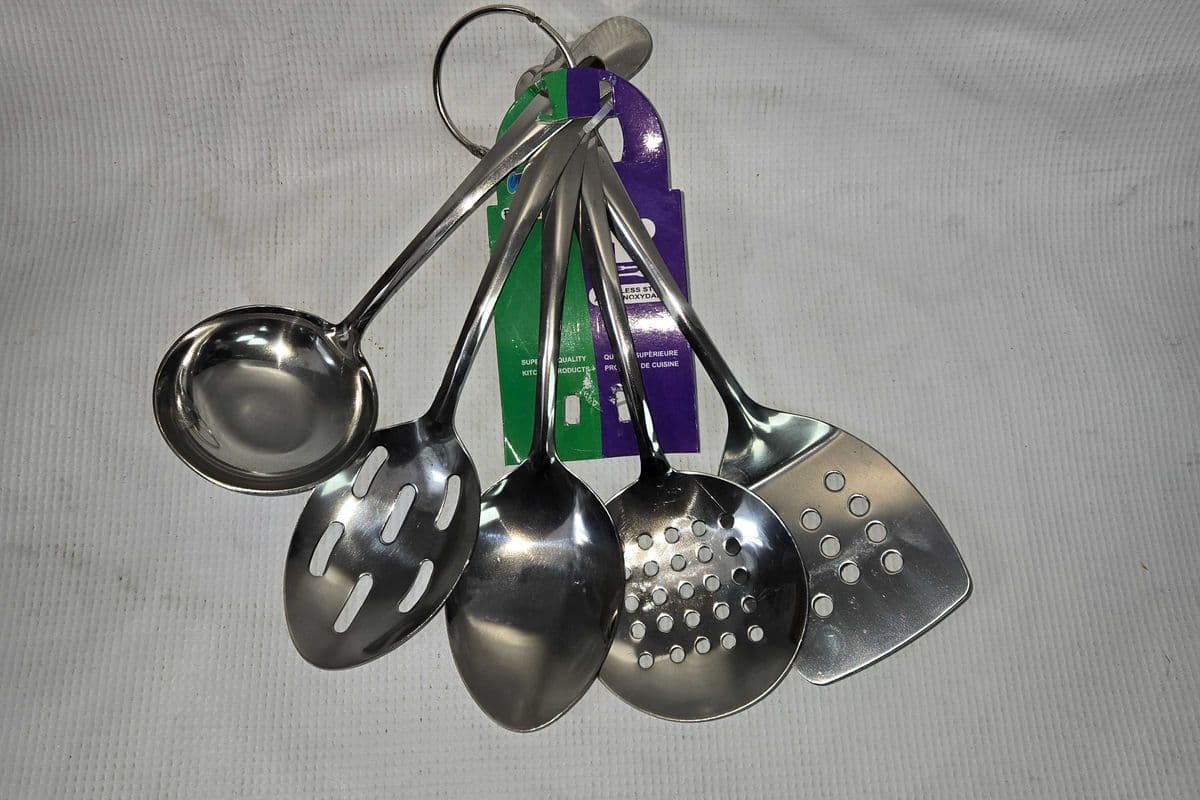 SET COMPOSE DE 9 POUCE TURNER/CUILLERE SOLIDE/SLOTED/CUILLERE LOUCHE ET ECUMOIR