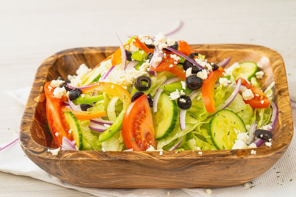 Chicken Greek Salad