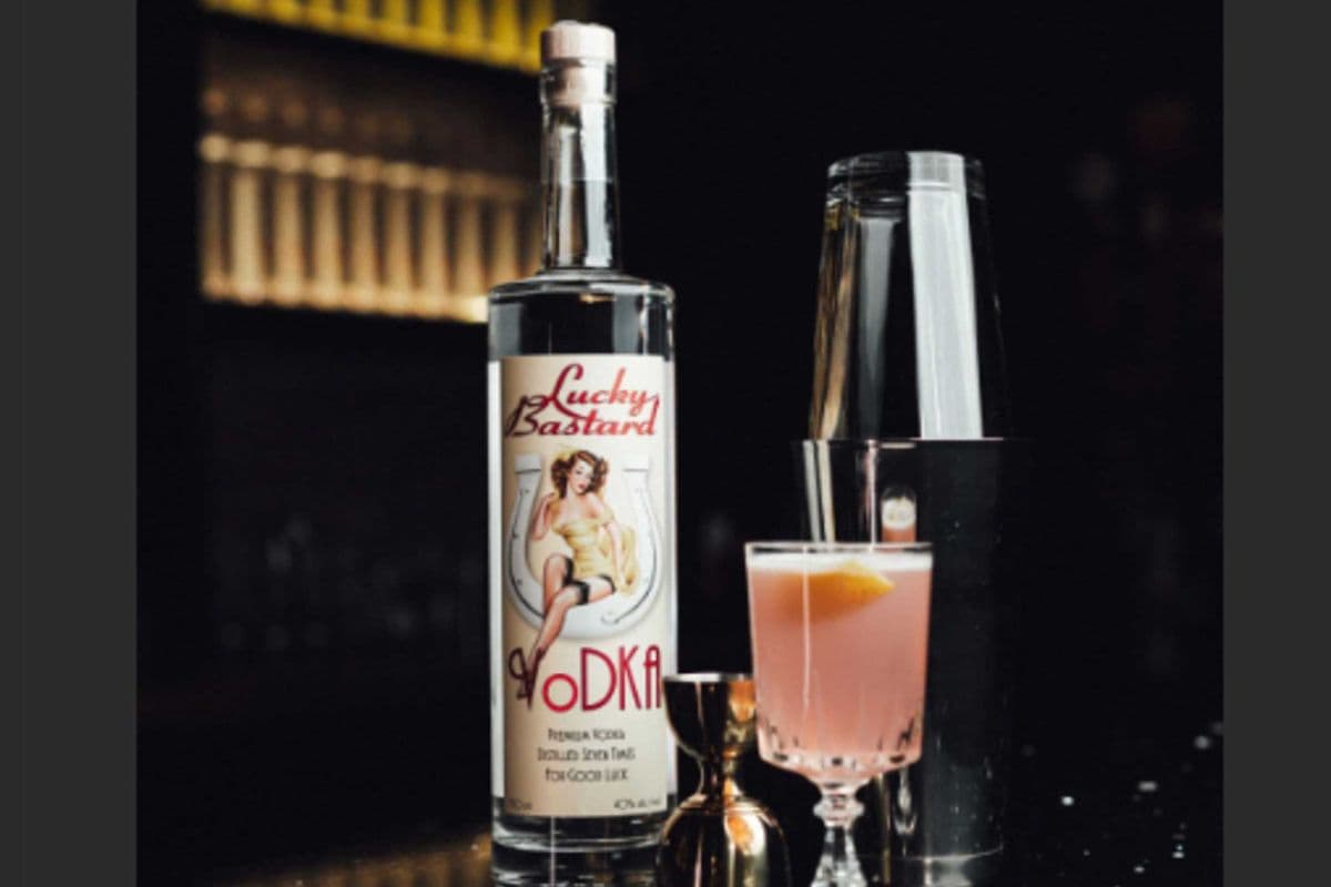 LUCKY BASTRARD VODKA 750ML (1 x 750ML)