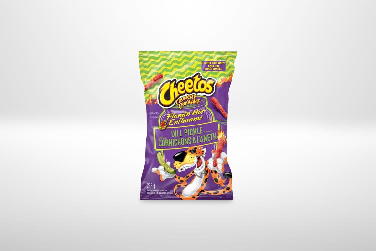 Cheetos Crunchy Flamin' Hot Dill Pickle (268 g)