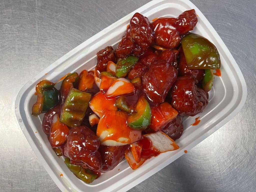 43. Sweet-&-Sour Pork with Pineapple