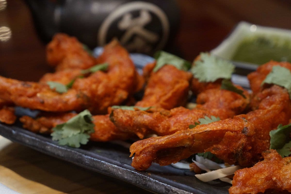 Deep Fried Tiger Prawns (4pcs)