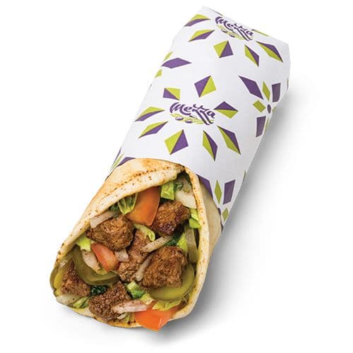 Chimi-Tahini Steak Wrap