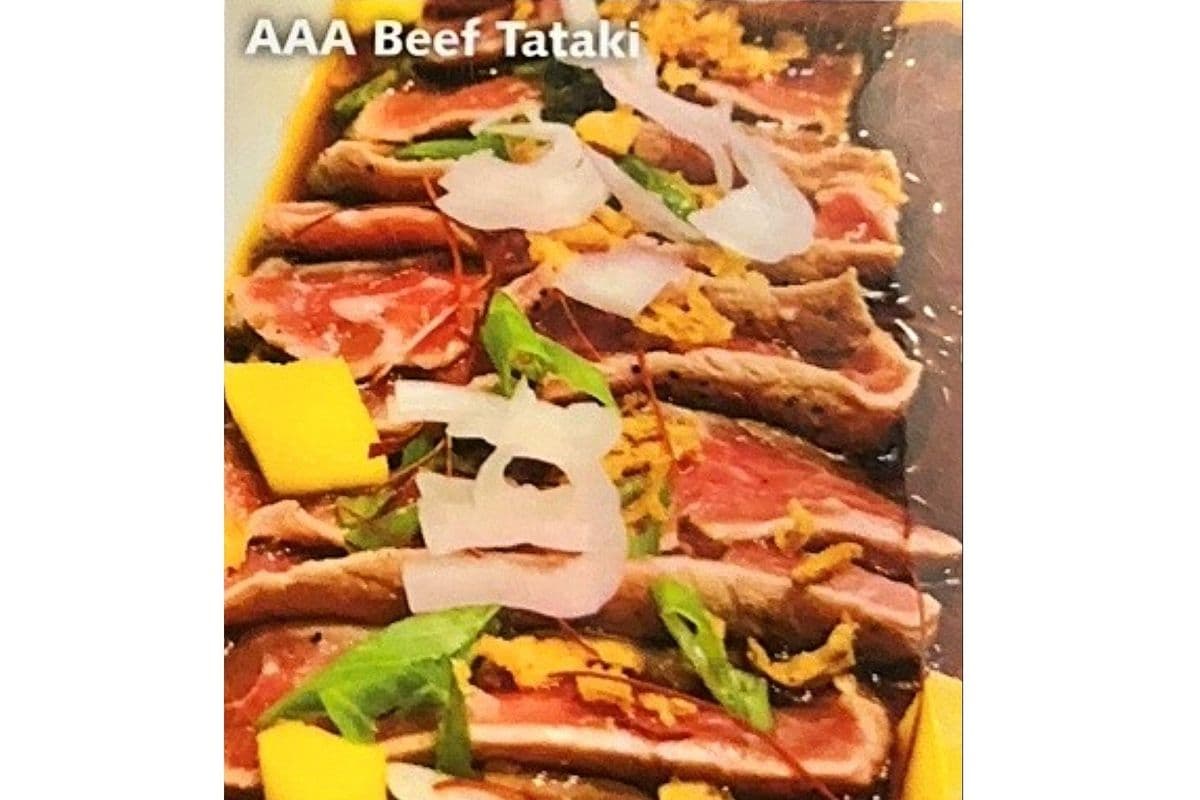 Seared AAA Beef Tataki