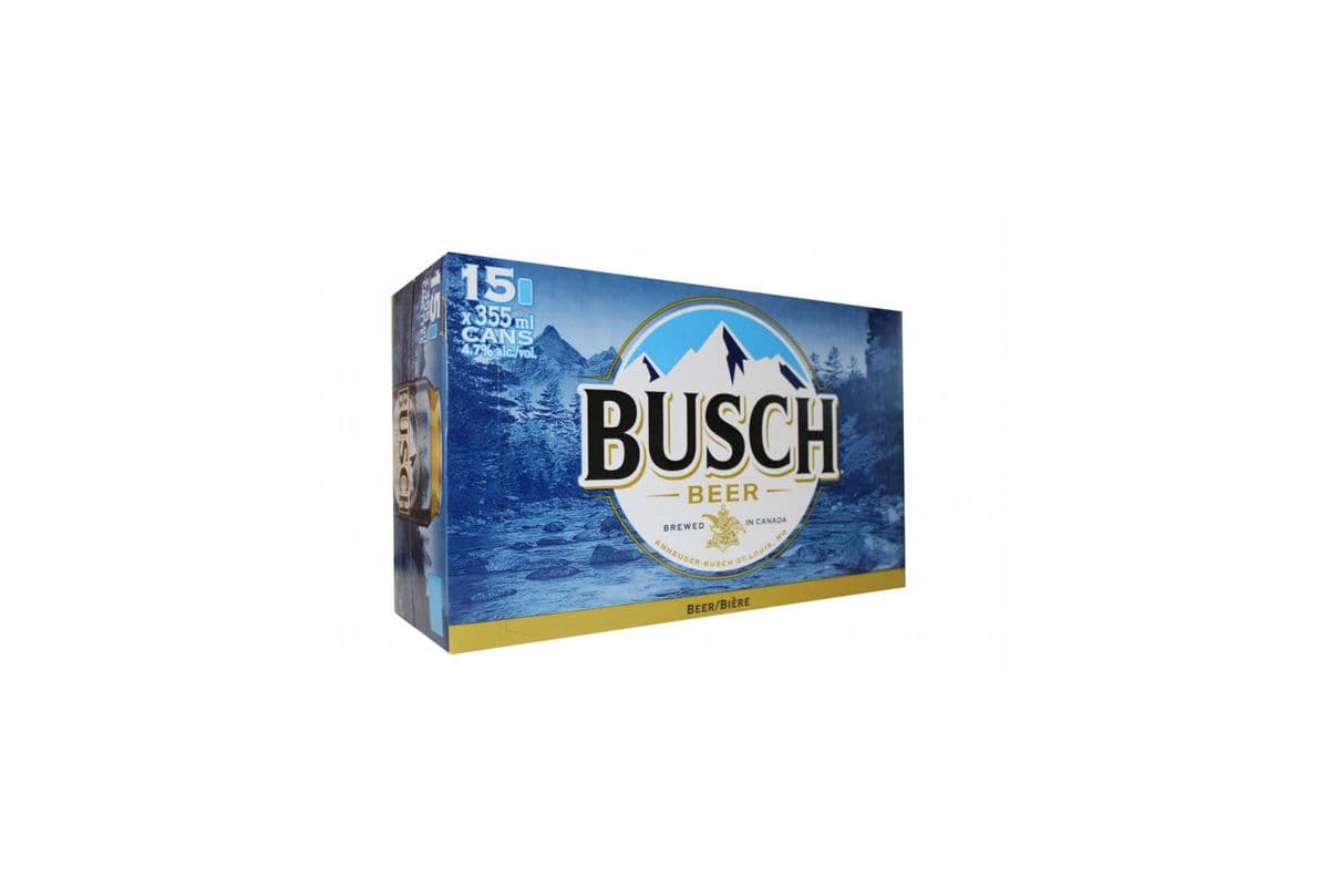 Labatt Busch Lager (15 x 15 Cans)