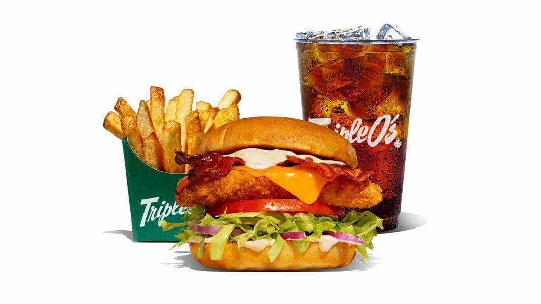 Crispy Chicken Club Combo