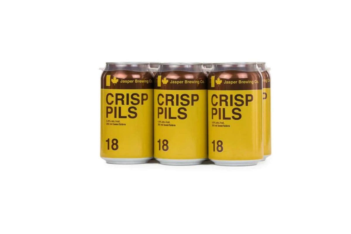 Jasper Brewing Co. Crisp Pils (6 Packs) (6 x 355ml)
