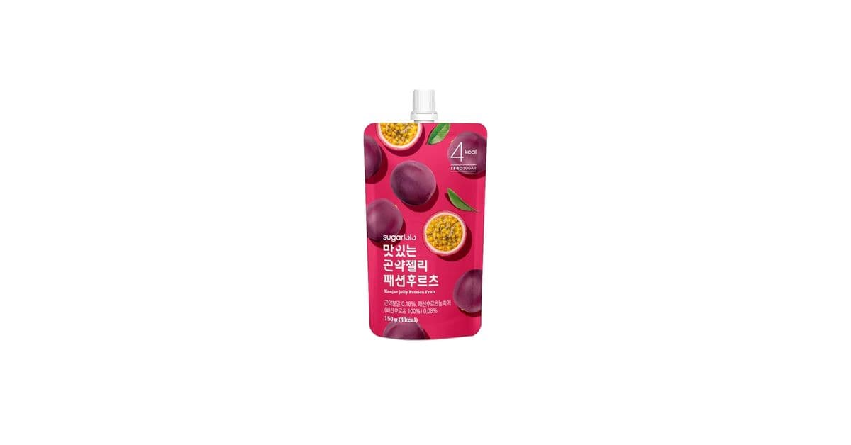 Sugarlolo Konjac Jelly Passion Fruit 150g