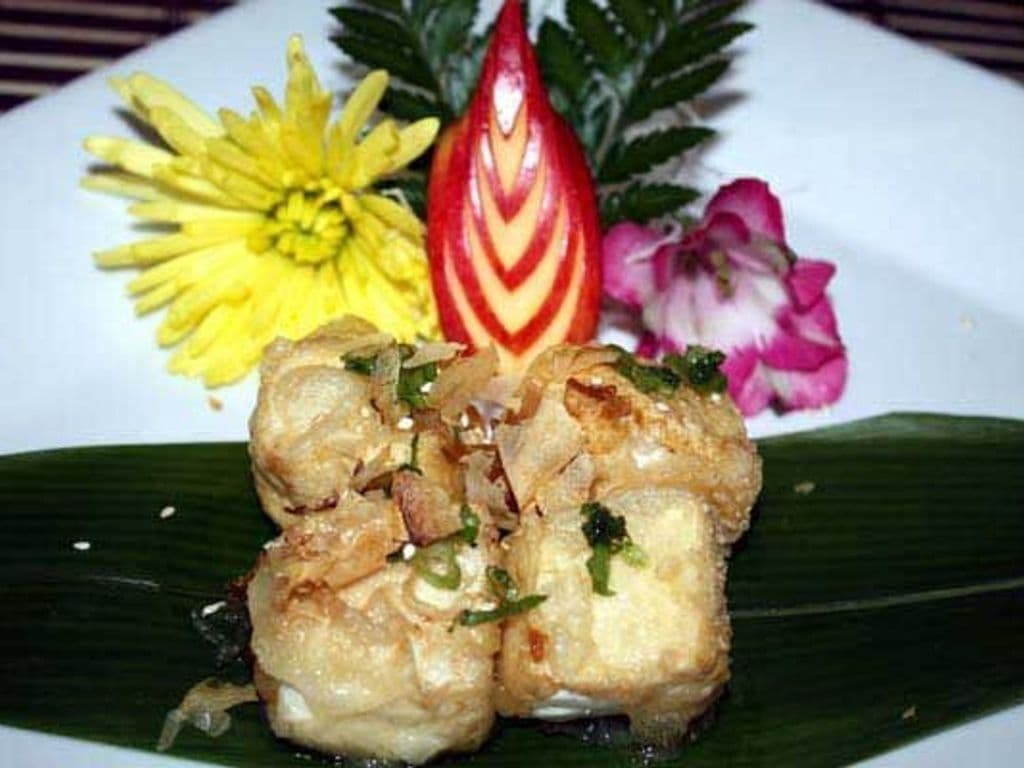 12. Deep Fried Tofu (4pcs)