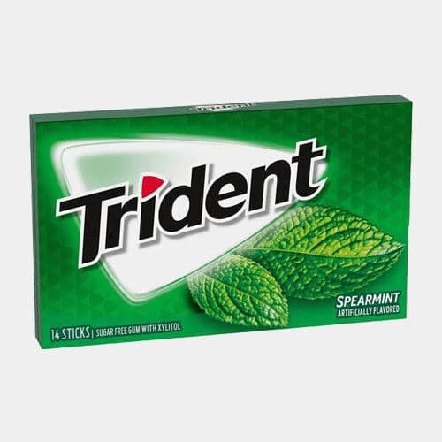 Trident Menthe verte (14 sticks) / Trident Spearmint (14 sticks)
