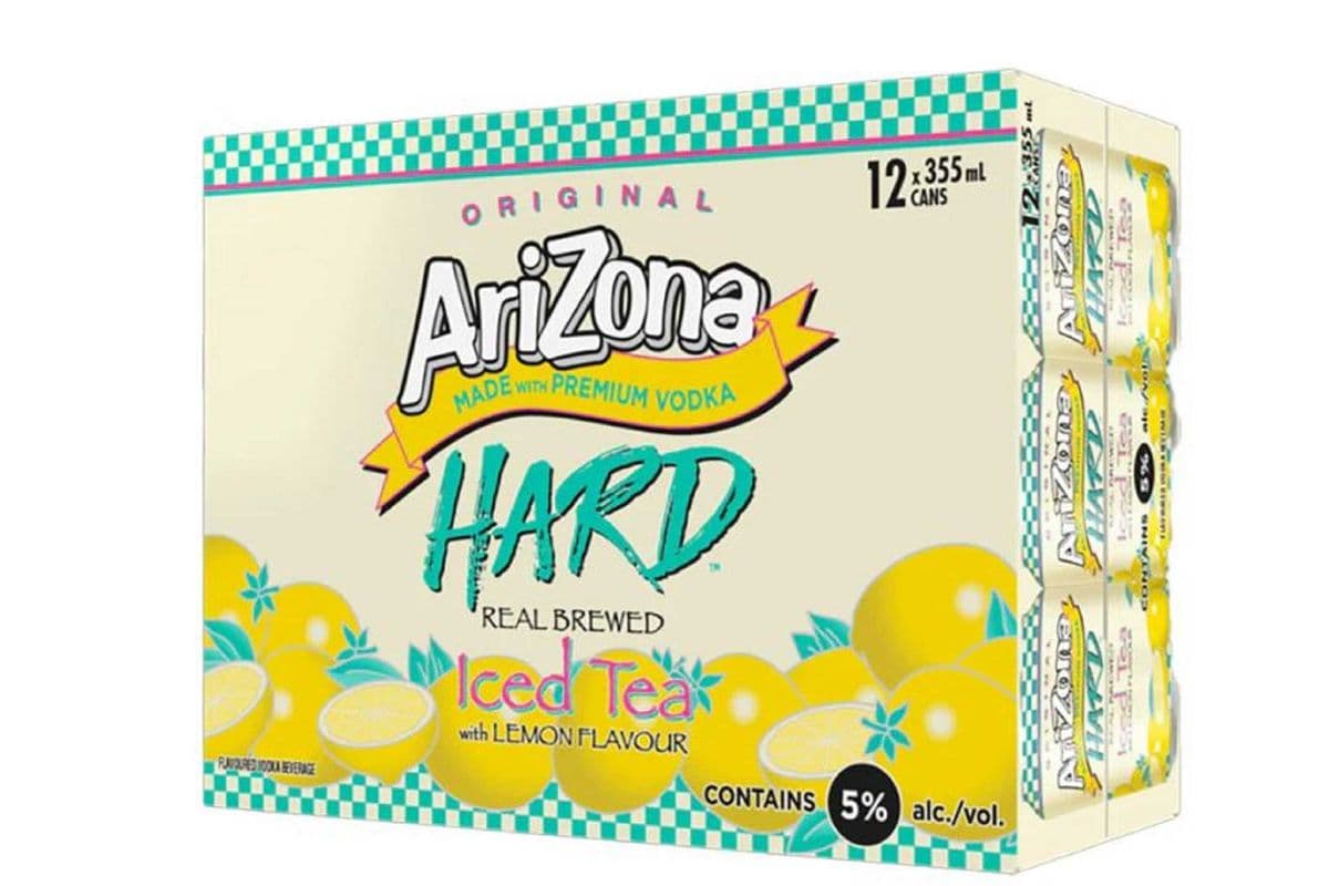 ARIZONA HARD ICED TEA LEMON (12 x 355 ML)