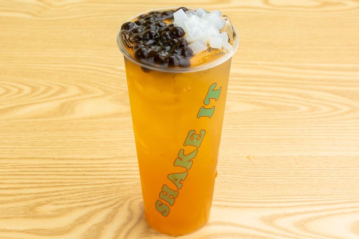 Passion Fruit GT w/ Tapioca & Coconut Jelly