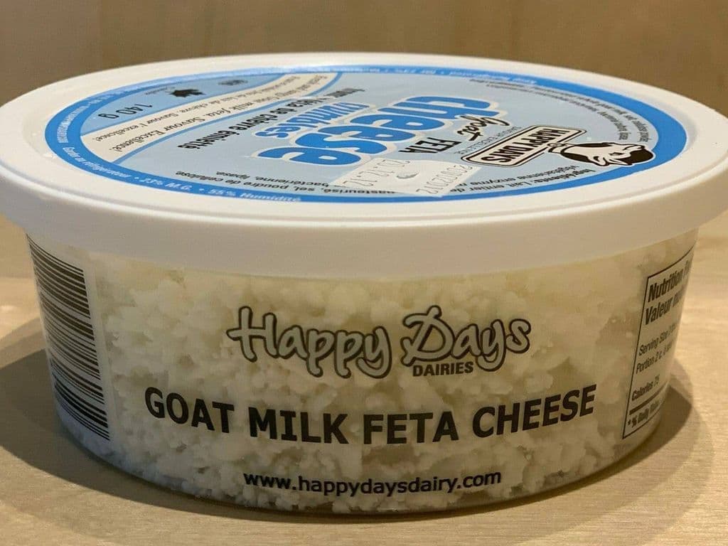 HAPPY DAYS GOAT FETA CRUMBLES 140G