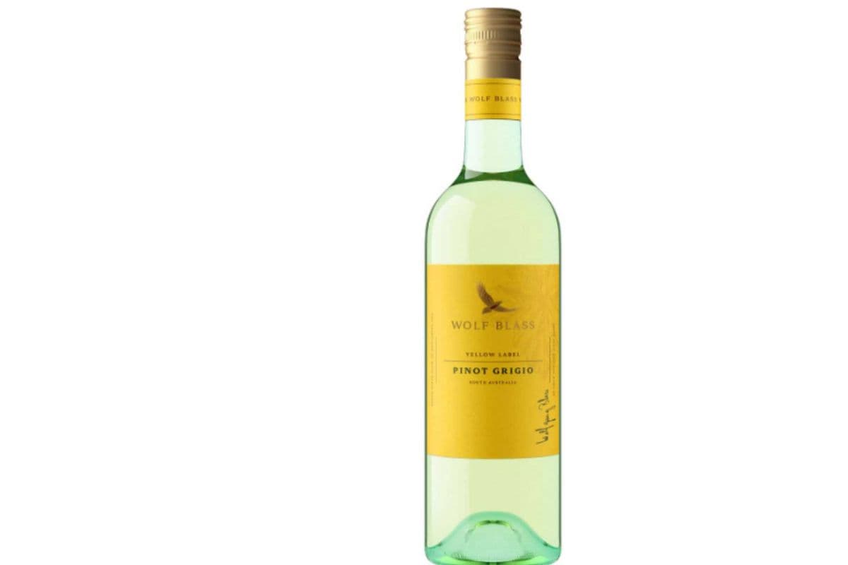 WOLF BLASS YELLOW LABEL PINOT GRIGIO 750 (1 x 750ML)