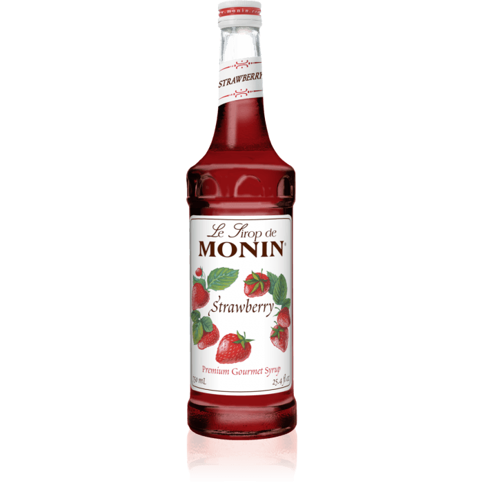 Syrup Strawberry - Monin (750 ml)