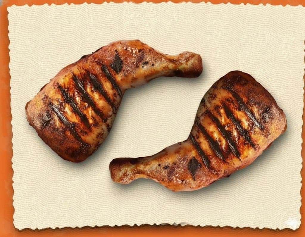 2 Chicken Leg / 2 cuisses de poulet