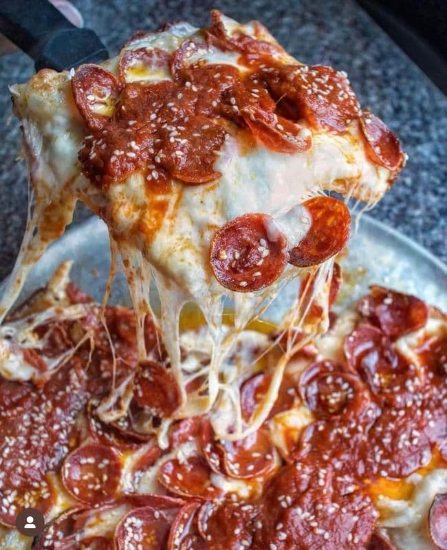 Detroit Style Pepperoni Pizza
